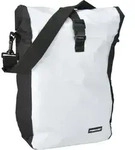 FISCHER Fahrrad-Gep&auml;cktr&auml;gertasche Kurier, wei&szlig;/schwarz