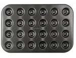 Zenker | Backform f&uuml;r Husarenkrapfen & Engelsaugen | antihaftbeschichtet | 38 x 27