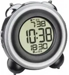 TFA Dostmann 60.2016.01 Quarz Wecker Silber, Schwarz Alarmzeiten 2