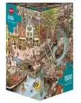 297930 - Say Cheese!, Cartoon im Dreieck, 1500 Teile - Puzzlegr&ouml;&szlig;e 80 x 60 cm