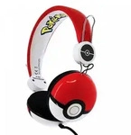 Kabelgebundene Kopfh&ouml;rer f&uuml;r Kinder OTL Pokemon Pokeball in Rot