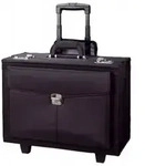 Pilotenkoffer Rocca II Trolley 46x39x27cm Microfaser schwarz