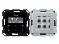 Gira UP-Radio 228026 RDS System 55 Farbe Alu