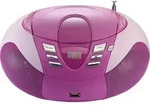 4 St&uuml;ck LENCO UKW-Radio m.CD tragbar SCD-37 USB pink