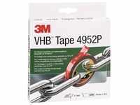 Montageband VHB Tape 4952P weiß L.3m B.19mm Rl.3M