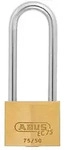 Vorh&auml;ngeschloss - Modell 75/50HB80 gl.-7562 - Breite 50 mm - H&ouml;he 128 mm - Tiefe 18