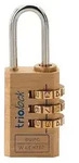 Zahlenvorhangschloss Combi Lock 80 Schlossk&ouml;rper-B.40mm MS BURG-W&Auml;CHTER