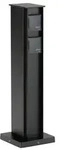 662106 Steckdosens&auml;ule 4fach schwarz