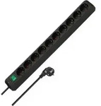 Steckdosenleiste Eco Line 10-fach m.Schalter Kabel-L.3m schwarz 3 m BRENNENSTUHL