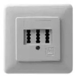 ZE-KOM - ZE KOMMUNIKATIONSTECHNIK 3x6 Standard - Anschlussdose, Unterputz