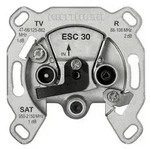 1St. Kathrein ESC30 Einzelanschlussdose Objektdose SAT Stich 3loch DC ESC30