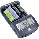 AccuPower IQ338 Rundzellen-Ladeger&auml;t NiCd, NiMH, LiIon 10340, 10350, 10440, 10500,