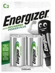 Energizer Power Plus Akku 2er Pack C HR14 2500 mAh vorgeladen langlebig