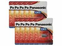 Panasonic CR2 Lithium Batterie CR2EP, CR-2 Batterie 10er Pack