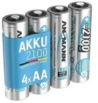 Akkuzelle maxE 1,2 V 2100 mAh R6-AA-Mignon HR6 4 4St./Blister ANSMANN
