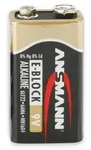 Ansmann 5015711, Einwegbatterie, 6LR61, Alkali, 9 V, 10 St&uuml;ck(e), Mehrfarbig