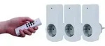 REV Funkschalt-Set Standard 3+1 ws 00834514 Funk-Steckdosen-Set 4teilig Innenbereich