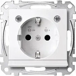 Merten SCHUKO-Steckdose pws/gl MEG2304-0319