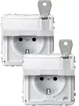 Merten Steckdose Aquadesign Polarwei&szlig; MEG2318-7219 1St.