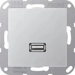 Jung Multimedia-Anschluss alu MA A 1122 AL