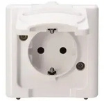 KOPP APWG Blue Electric 1033.0200.7 Schuko 1fach arktis-weiss Install.Baumaterial