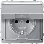 Merten Steckdose Aquadesign Aluminium MEG2312-7260 1St.