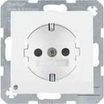 Berker SCHUKO-Steckdose pws/matt 41091909