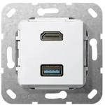 Gira HDMI USB 3.0 A Kabelpeit. 567903