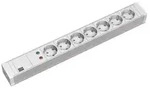 Bachmann 333.604 19 Zoll Netzwerkschrank-Steckdosenleiste 1.5 HE