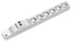 Bachmann 333.412 19 Zoll Netzwerkschrank-Steckdosenleiste 1 HE Schutzkontaktsteckdose