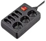Hama - Steckdosenleiste - 230 V - 3500 Watt - Ausgangsanschl&uuml;sse: 7
