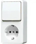 Jung SCHUKO-Steckdose 676 A WW