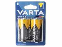 VARTA Batterie Zink-Kohle, Mono, D, R20, 1.5V, Superlife, 2 Stück