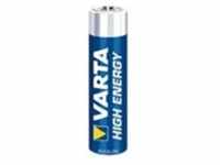 VARTA Batterie Alkaline, Micro, AAA, LR03, 1.5V, Longlife Power, 10 Stück