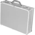 "ALUMAXX Attach&eacute;-Koffer "OCTAN", Aluminium, silber"