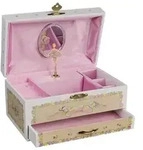 Goki 15348 - Musikspieldose Ballerina IV, Melodie: Schwanensee