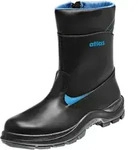 Stiefel Anatomic Bau 800 XP, S3, Glattleder, Unisex, schwarz/royal blau, Gr&ouml;&szlig;e 36