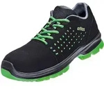 ESD Halbschuh SL 20 green 2.0, S1, Sportline, Unisex, schwarz/neon-gr&uuml;n, Gr&ouml;&szlig;e 36