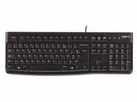 Logitech K120 Corded Keyboard - Kabelgebunden - USB - QWERTZ - SchwarzTastatur