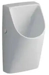 Geberit Urinal RENOVA PLAN wasserlos, Abgang nach hinten wei&szlig;