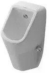 Duravit Urinal D-CODE RIMLESS 305x290mm Zul v hinten ohne Fliege wei&szlig;