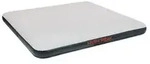 Luftmatratze King 2-Personen 200 x 185 cm PVC grau