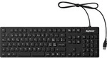 Keysonic KSK-8030 IN (CH) USB Tastatur Schweiz, QWERTZ Schwarz Silikonmembran