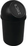 Abfallbeh&auml;lter H375x&Oslash;214mm 6l schwarz HELIT