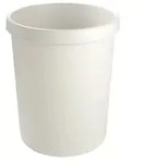 helit - Papierkorb - 45 L - Hellgrau