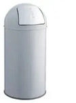 Helit H2401795, 30 l, Rund, Edelstahl, Mintfarbe, Manuell, 31,7 cm