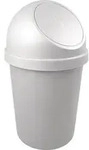 Abfallbeh&auml;lter H700x&Oslash;403mm 45l lichtgrau HELIT