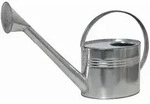 Siena Garden Gie&szlig;kanne mit Brause, 7 Liter, verzinkt, silber