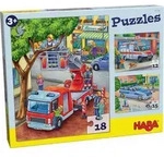 HABA - Puzzles Polizei, Feuerwehr und Co.