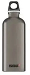 SIGG Traveller Smoked Pearl, 1000 ml, Wandern, Perleffekt, Aluminium, Schraubdeckel,